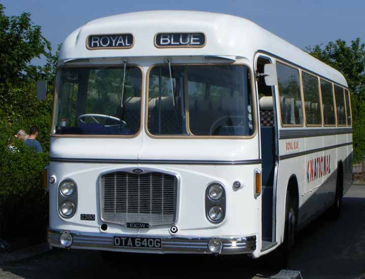 Royal Blue Bristol RELH6G ECW 2380